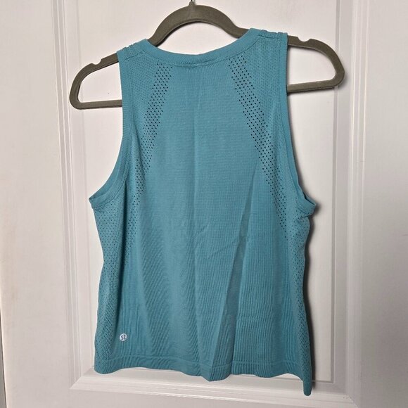Lululemon Train to Be Tank Top FLAWED - 6 Tidal Teal - Picture 4 of 9